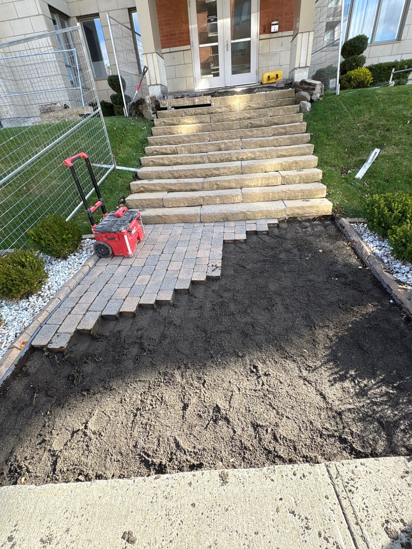 Réparation de Pavé-Uni